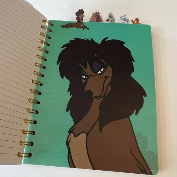 Disney Oliver and Company Cast Lined Journal Notebook - Picture 4 of 10